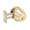 Trans Atlantic Co. 700 Series Grade 2 Bright Brass Single Cylinder Deadbolt DL-DB751-US3 - alternate 1
